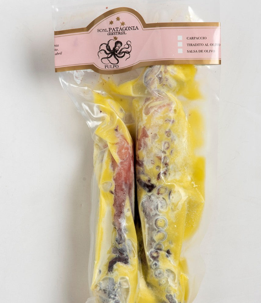 Pulpo Ajo Oliva a la Parrilla