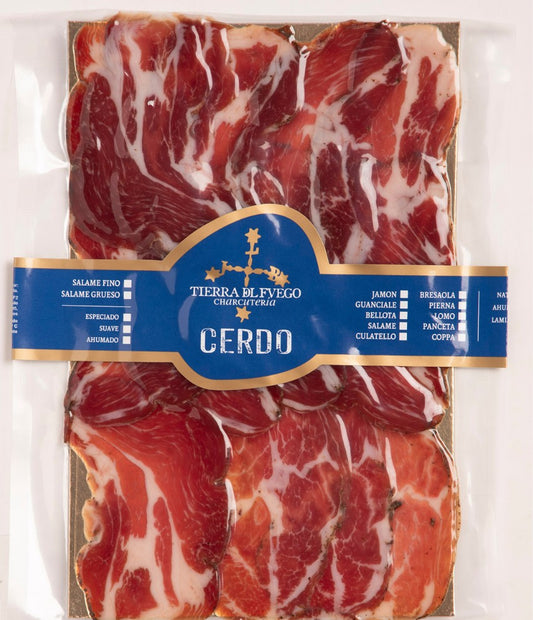 Jamón crudo de cerdo Coppa